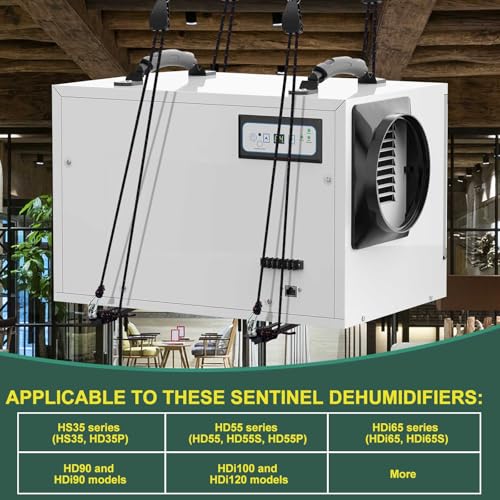 Heavy Duty Dehumidifier Hanging Kit Load 333 lbs for Crawl Space & Basement
