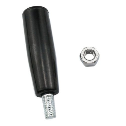 Meuey Lyot Revolving Handles Lathe Crank Handle Trailer Jack Handle M10 Thread Handle Grips Crank Hand Wheel with Nuts -2PCS