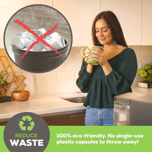 Perfect Pod Café Save Reusable Coffee Pod Filter Cups 4-Pack, Eco-Friendly & Compatible with Keurig