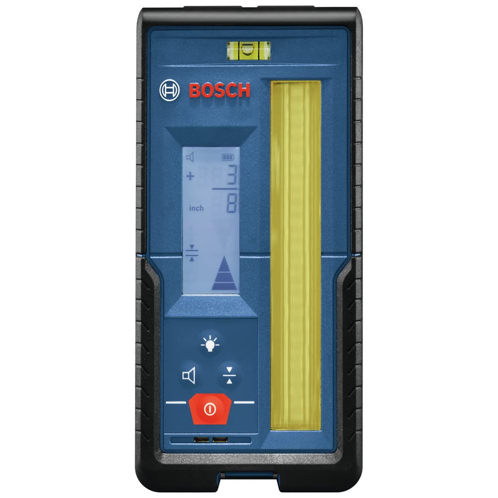 Bosch Revolve2000 Self-Leveling System with Disturbance Monitor Horizontal-Vertical Rotary Laser Kit with 2000 Feet Working Range (Renewed)
