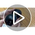 KLLOQUE Matte Black Smart Fingerprint Door Lock with Keyless Entry & App Control