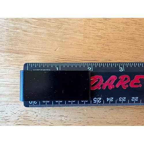 2PCS Black Metal Spring Steel Belt Clip Holster Clip Sheath Belt Clip Snap Clip Clasp Spring Buckle Hook for Wallets, Pouches, Tape Measure