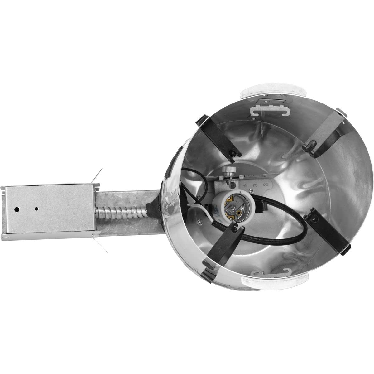 Progress Lighting P806A-R-MD-AT 6" Recessed Slope Ceiling Remodel Non-IC Housing 6" Trim