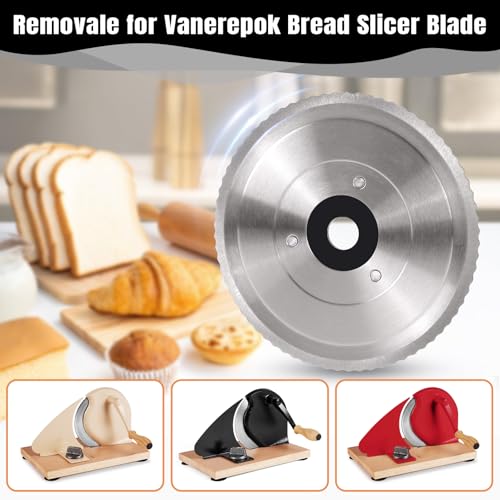 6.6'' Bread Slicer Replacement Blade for Vanerepok Serrated Stainless Steel