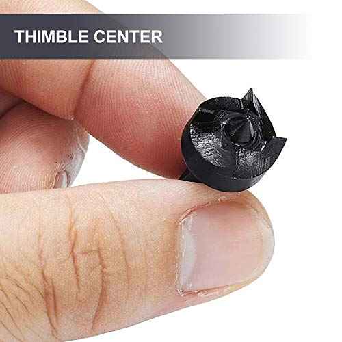 Thimble Drill Bit Live Center, Durable Drill Chuck Universal Thimble Center, Mini Lathe Machine Drill Chuck,Wood Lathe Turning Spur Cup Center for Small Lathe Machine