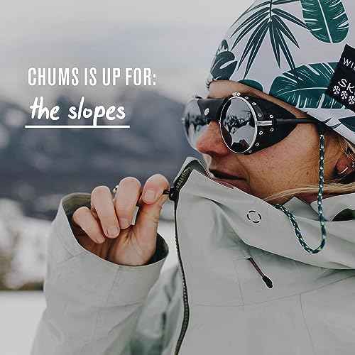 Chums Slip Fit Rope Glasses Retainer - Unisex Adjustable Eyewear Holder Sunglasses Strap