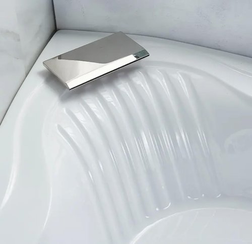 Luxury Corner Heated and Jetted Bathtub, 59 x 59 inches, LED Chromotherapy, Air Massage and Hydrotherapy, 2-Person Indoor Spa Tub, White