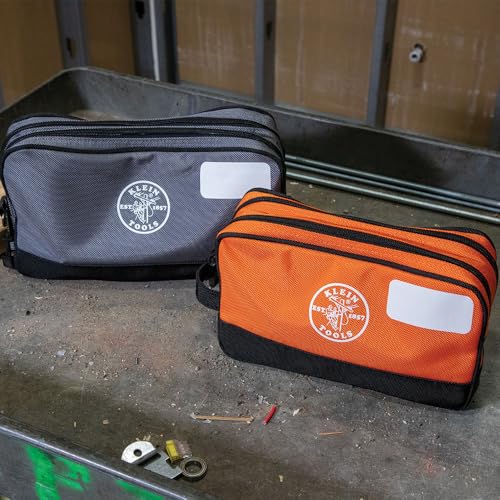 2-Pack Heavy-Duty Tool Pouches with Dual Compartments – Water-Resistant Organizer Bags