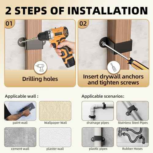 1.5"x1.5" Square Tube Strap Clamp | U shaped metal bracket | Black Square Pipe Clamp with Powder Coated | Wood Deck Fence Post Tie | Square Tube Buckle for Water Pipes,Stairs Railing - 3 Pcs