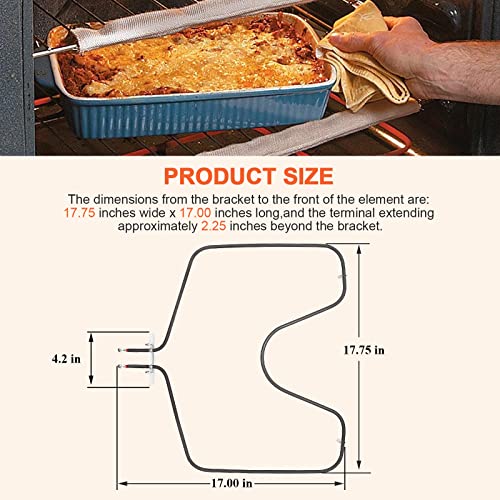 WB44X5082 Oven Bake Element Replacement for GE Hotpoint Kenmore 2700W 208-250V