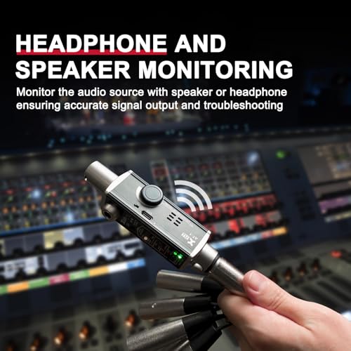 Xvive AT-1 Portable Audio Tester - Versatile Signal Generator & Cable Tester