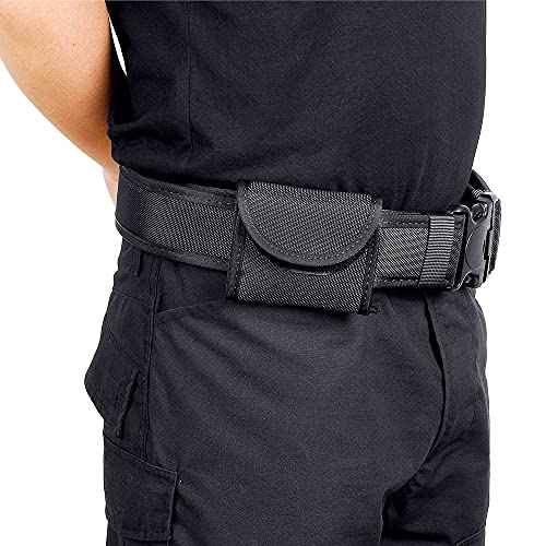 TAFTACFR Double Glove Pouch Police Firefighter EMS EMT Paramedic Medical Disposable Gloves Holder for 2 and 2.25" Duty Belt