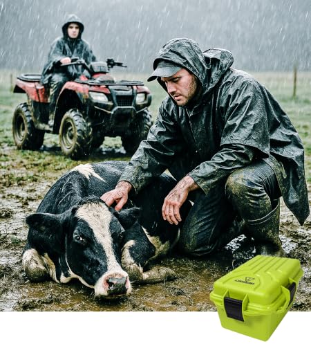 MTM EB2 Emergency Storage Box for First Aid & Survival Kits, Water-Resistant & Lockable
