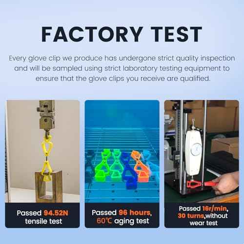 Glove Clips for Work 6-Pack | Z-Shaped Clips for Tool Belts & Hard Hats | Construction Gloves Anti-drop Keeper