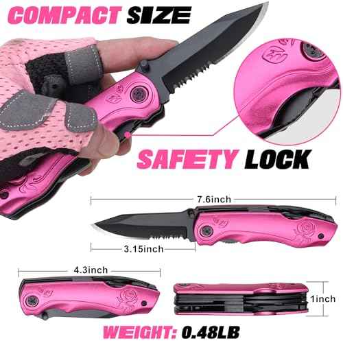 Gifts for Mothers Day Women Mom Wife Sister, P-Ink Knife, Unique Gift Ideas for Birthday Mothers Day Valentines, Christmas Stocking Stuffers for Women Mom, Grandma Nana Stocking Stuffers for Christmas