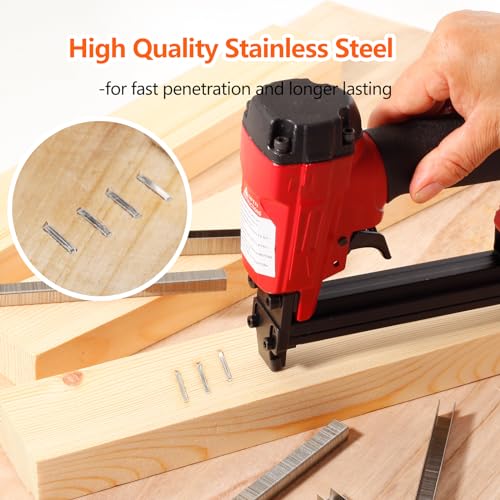 71 Series 22 Gauge 3/8" Crown 304 Stainless Steel Staples 2240-Count 3 Sizes for 71 Series Staple Gun, Includes: 5/16", 3/8", 1/2", Assortment Combo kit