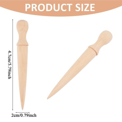 Dibber Garden Tool - Wooden Sow Dibbler | Plant Hole Digger for Planting | Bulb Planter Tool | Seeds Transplanting Plants Planting Bulbs | Planter for Planting Flowers Tulips, Daffodils & Dahlias