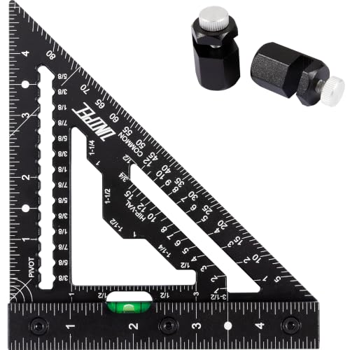 4.5 inch Rafter Square, Aluminum Metal Triangle Ruler