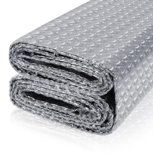 FONUNO Reflective Bubble Insulation Roll 23.6in x 20ft - Heat & Energy Saver