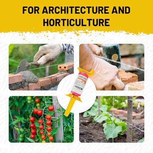 SDHUATUO Mason Line with Handle, #18 250Ft Nylon String Braided Construction Twine for Precision Work, Architectural, Gardening, Masonry Jobs, DIY £¨Fluorescent Pink£©