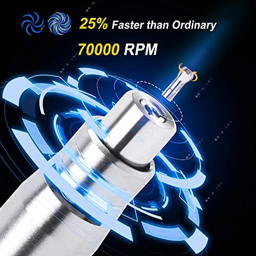 18-Piece Air Pencil Die Grinder Kit - 70,000 RPM Micro Engraving Tool