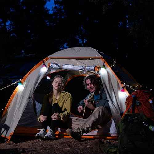 EverBrite 3-Pack Camping Lights - 3 Lighting Modes, Portable LED Bulbs Ideal for Kids¡¯ Adventure Activities, Backpacking, Camping, Picnic, Emergency and More, 3 x AAA Batteries Included