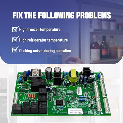 GE WR55X10942C/WR55X10942 Refrigerator Control Board Replacement by HPUY