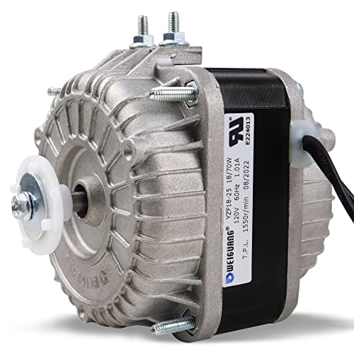 Vanesa Silver YZF18-25 Fan AC Motor 120V 18/70W 1550rpm Replacement