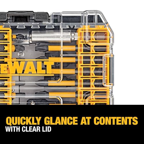 DEWALT 40-Piece Impact-Ready FlexTorq Screwdriver Bit Set with Storage Case, One Size