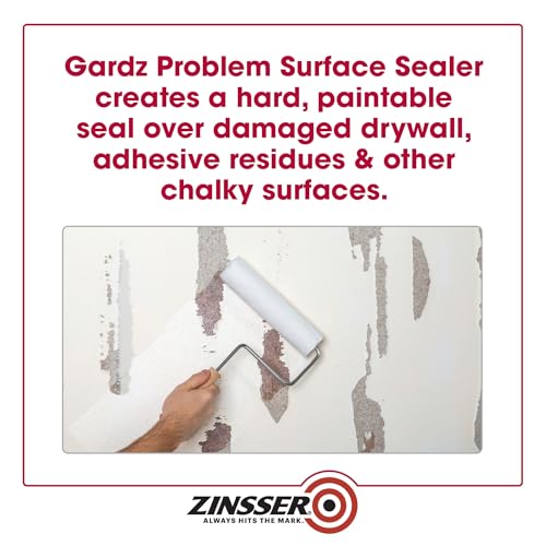 Zinsser Gardz Water-Based Problem Surface Sealer Quart Clear