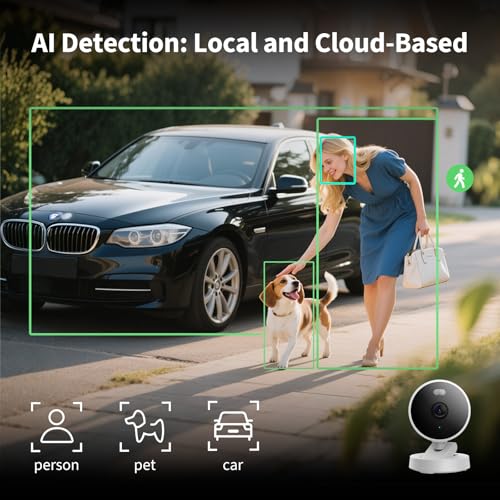 Aqara 2K Indoor/Outdoor Security Camera G100 - White 1-Pack with HomeKit