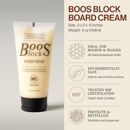 John Boos Care & Maintenance Set - Food-Grade Mineral Oil & Wood Protector - 2 Pieces