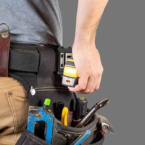 Tape Measure Holder, Drill Holster, Tactical Cordless Tool Belt Clip Holder, Holster with Belt Clip Hook,Small Electrician Tool Pouch with Clip Holster.