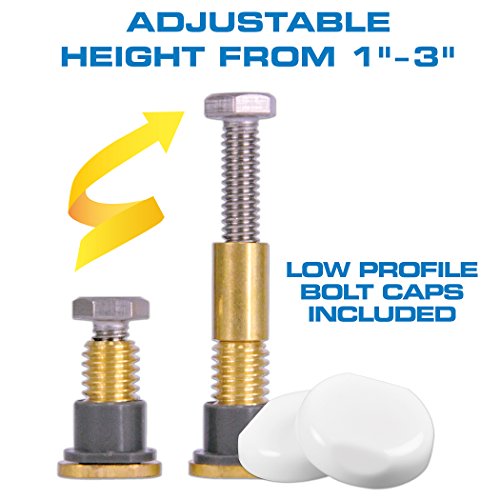 Danco 1 Pack All-in-One Toilet Installation Kit with Wax Ring & Zero Cut Bolts