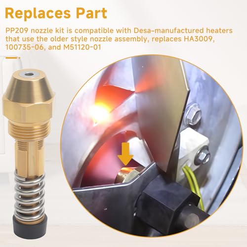 PP209 Nozzle Repair Kit for Desa/Remington/Reddy Master Torpedo Heaters