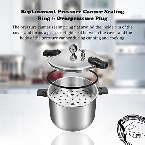 Ophjerg Presto 09907 Sealing Ring with Auto Air Vent for CA16/CA16H & 21 Qt Pressure Canner (In Box) - Variation 1
