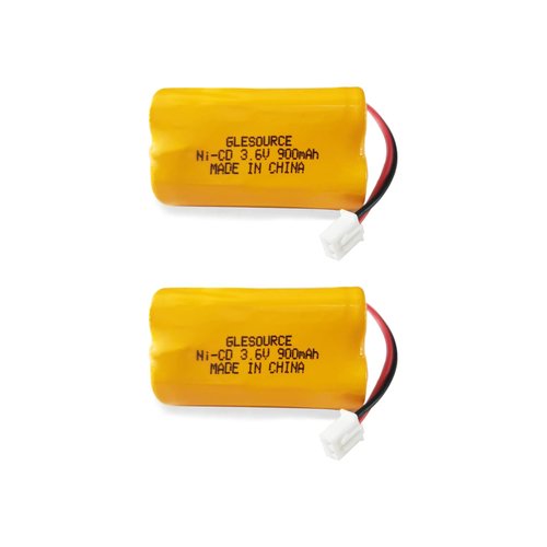 GLESOURCE 3.6V 900mAh Ni-Cd Exit Sign Emergency Light Battery, Replacement for Exitronix 10010037, Max Power B2-0031 MH468886, Unitech LEDR-1 6200RP, Dantona CUSTOM-318 OSA230, Lowes 253799(10 Pack)