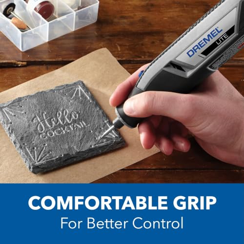 Dremel Lite 7760-N/10 4V Cordless Rotary Tool Kit with Variable Speed - Original Kit