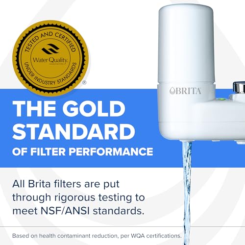 Brita Elite Advanced Faucet Water Filter System - 1 Count / Basic - Faucet Mount