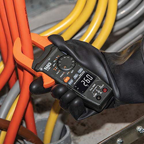 Klein Tools CL390 AC/DC Digital Clamp Meter - Auto-Ranging, 400A, Standard Display