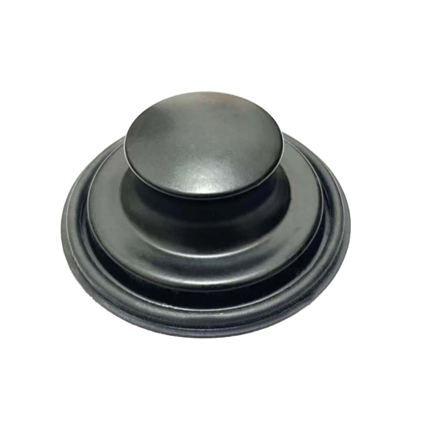 3.35 Inch Kitchen Sink Stopper for Garbage Disposal Stopper, Stainless Black Garbage Disposal Plug Fits Standard Kitchen Drain Size of 3 1/2 Inch, for Insinkerator, Kitchenaid, Kohler, Waste King