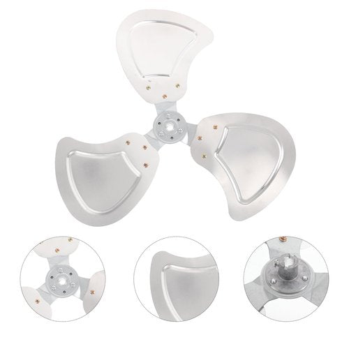Wakauto Heavy-duty Aluminum Fan Blades 18 Inches For Industrial And Commercial Use Floor Fan Replacement Standing Pedestal Fan Accessory