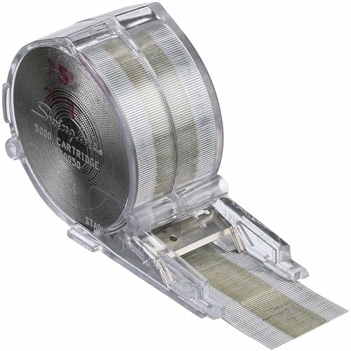 Swingline Premium 1/4" Leg Staple Cartridge for Heavy Duty Staplers, 30 Sheets, 5,000 Staples
