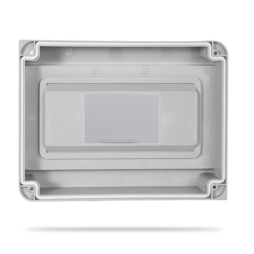 MOLLOM 8 Way Circuit Breaker MCB Distribution Protection Box with DIN Rail, IP65 Waterproof,for Indoor and Outdoor