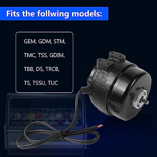Howaoo 9W 115V Condenser Fan Motor SP-B9HS16 for HVAC Systems