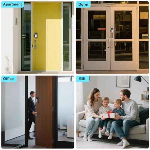 Anti-Theft Doorbell Mount Compatible with Ring Video Doorbell 1/2/3/3 Plus/4/Plus/Pro/(2020 Release)/(2024 Release), Adjustable No-Drill Doorbell Camera Mount Not Block Doorbell Motion Sensor