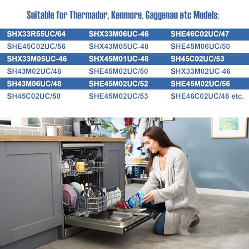 2 Pack 619985 Dishwasher Mounting Brackets for Bosch Toast-Style Dishwashers — Includes 4 Screws