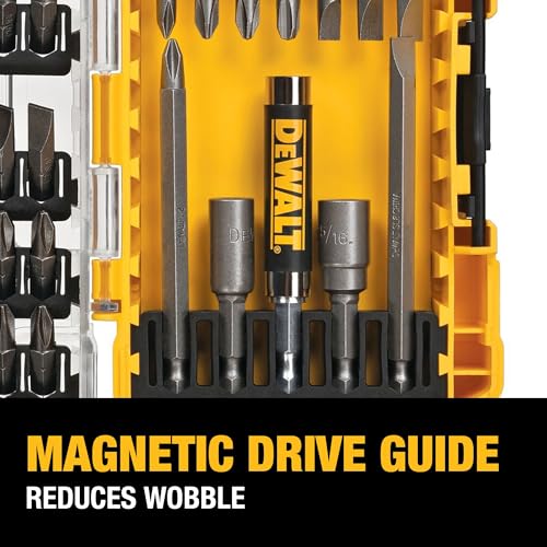 DEWALT 45-Piece Screwdriver Bit Set with Tough Case - Model DW2166, One Size