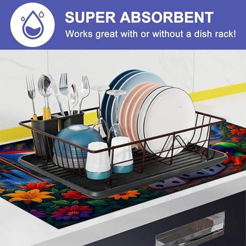 HOMETITUTE Frog Stovetop Cover 28x20 Diatomite Heat Protector for Cooktop