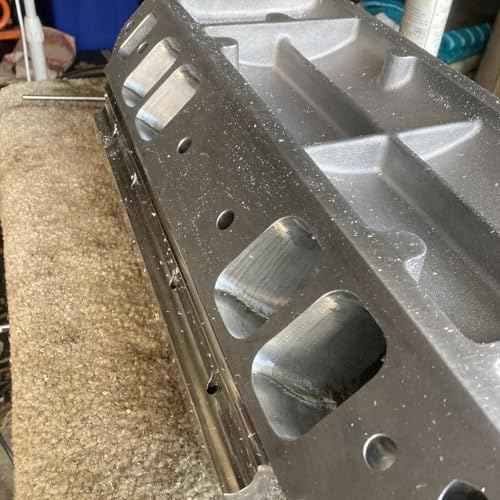 10Pcs Long Carbide Burr Set 1/8" Shank Total L 4.4" Compatible with Dremel Die Grinder Bits Port Grind Metal Cast Iron Steel Aluminum Cylinder Head Engine Intake Exhaust Manifold Tight Area